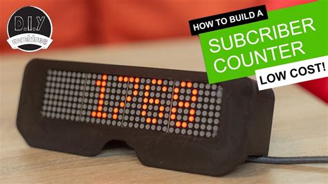 make your own subscriber counter